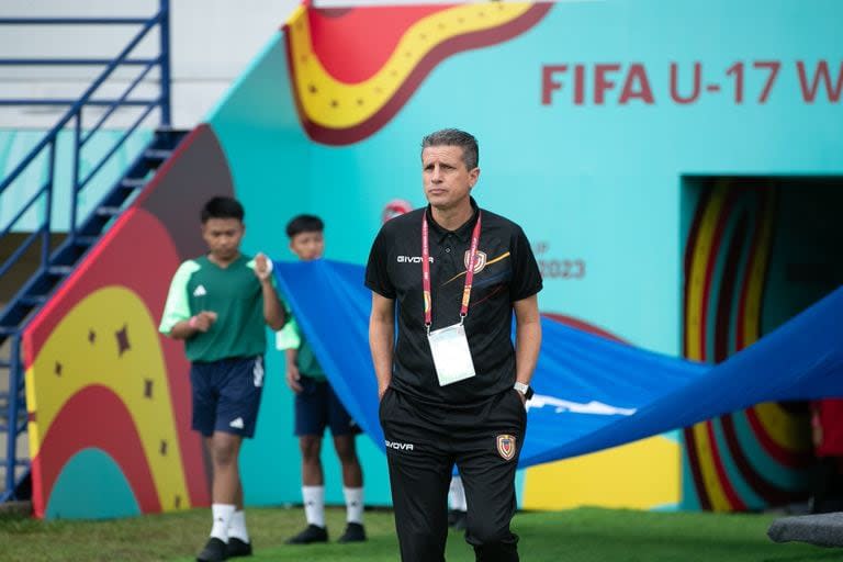 Ricardo Valiño, el argentino que desde marzo conduce a la selección Sub 17 de Venezuela