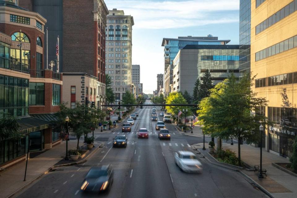 Despite Salt Lake being more than twice the size of Lexington, pictured here, in terms of metropolitan population, there is potential in the tech industry, quality of life and internal workings in central Kentucky, the area just needs to share it, Commerce Lexington President and CEO Bob Quick said.
