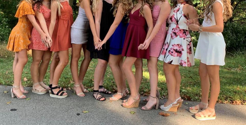 Students attending a dance at Eastern High School in Louisville were told their dresses must be no more than 2 inches above the knee. Some were turned away, a parents says.