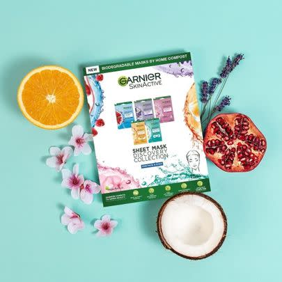 A selection of bestselling sheet masks