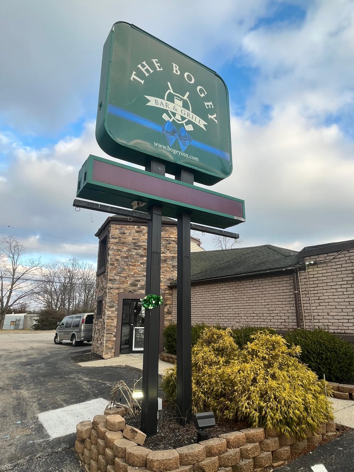 The Bogey Inn Bar & Grill, closed Feb. 26 after nearly 50 years in operation in Dublin.