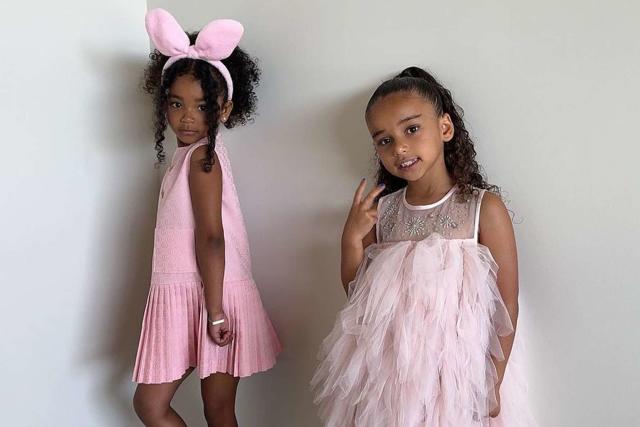 Khloé Kardashian's Daughter True Stands Tall as She Poses with Cousin Dream