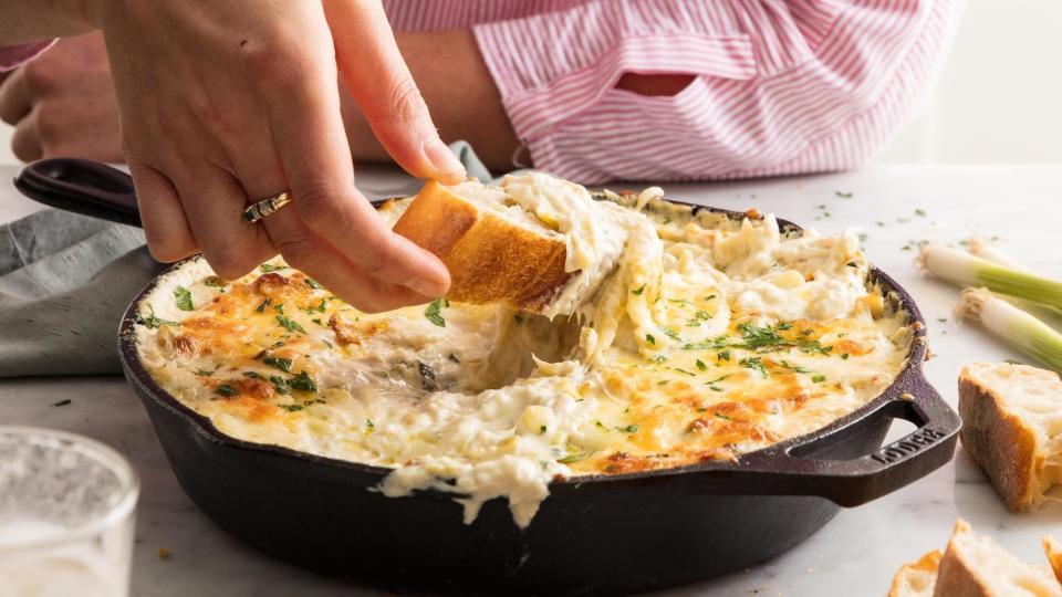 crab artichoke dip