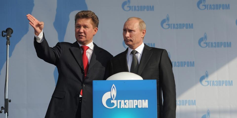 Vladimir Putin Gazprom