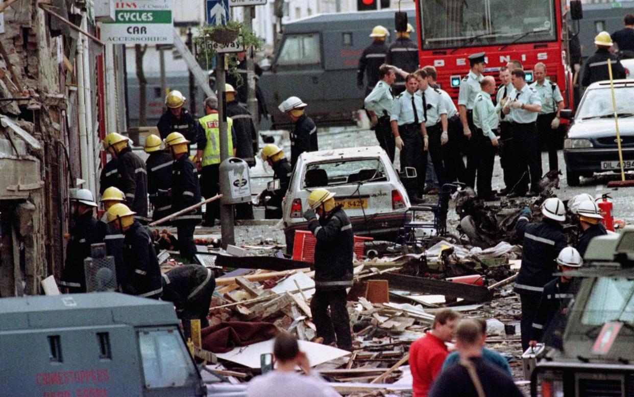 Omagh bombing - Paul McErlane/PA