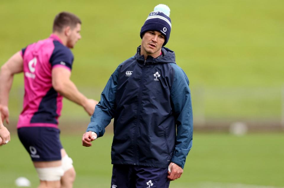 The Irish are poised to begin a three-match series against the All Blacks (AFP via Getty Images)