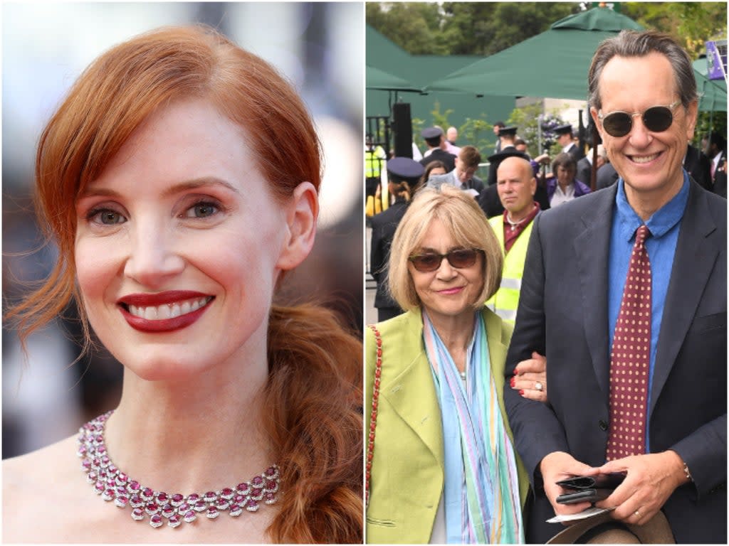 Chastain (left) worked with Washington on eight films (Getty/Shutterstock)