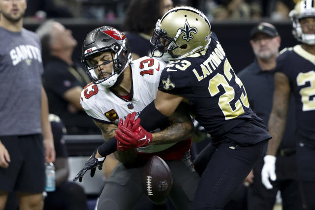 Marshon Lattimore, Mike Evans ejected from Saints-Bucs game after