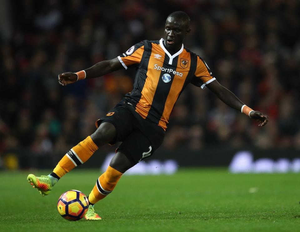 Everton's Oumar Niasse scored for Hull against Liverpool 