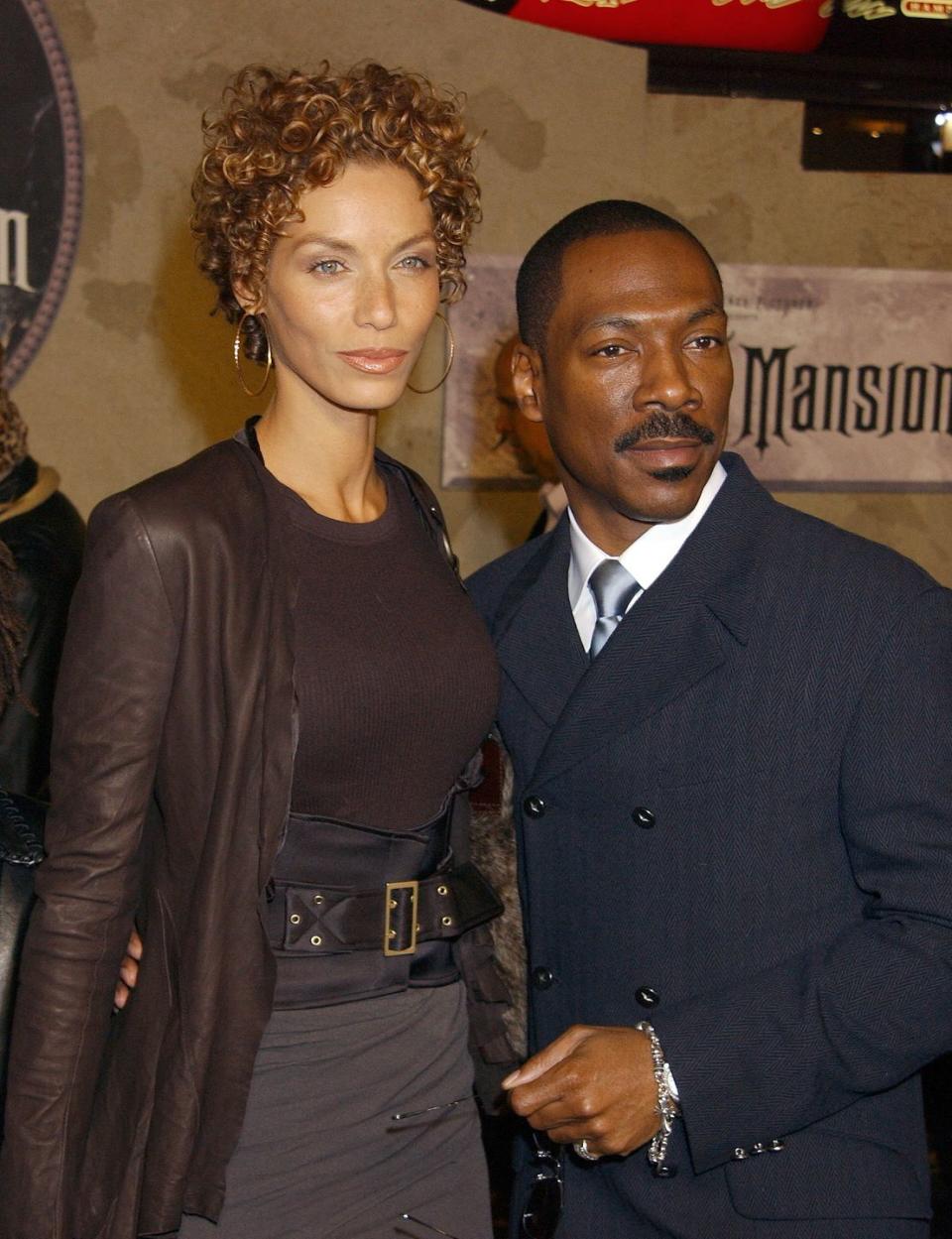 Eddie Murphy and Nicole Mitchell