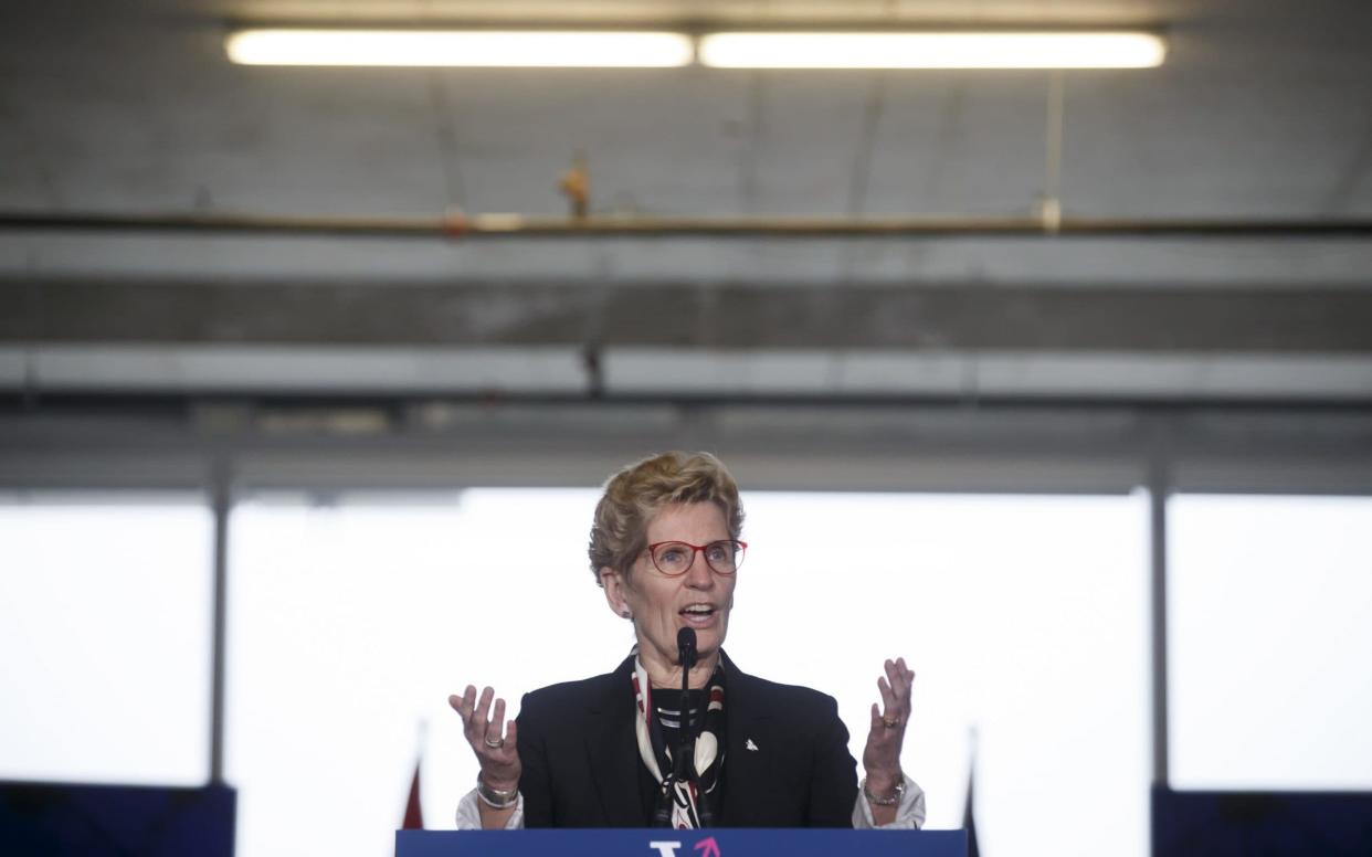 Ontario premier Kathleen Wynne - Bloomberg