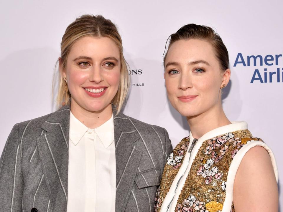 Greta Gerwig and Saoirse Ronan (Getty Images for BAFTA LA)