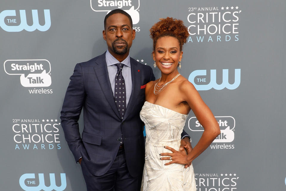 Image of Sterling K. Brown and Ryan Michelle Bathe