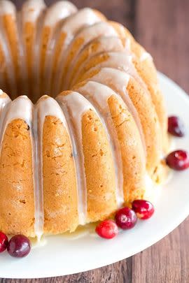 Cranberry Pound Cake