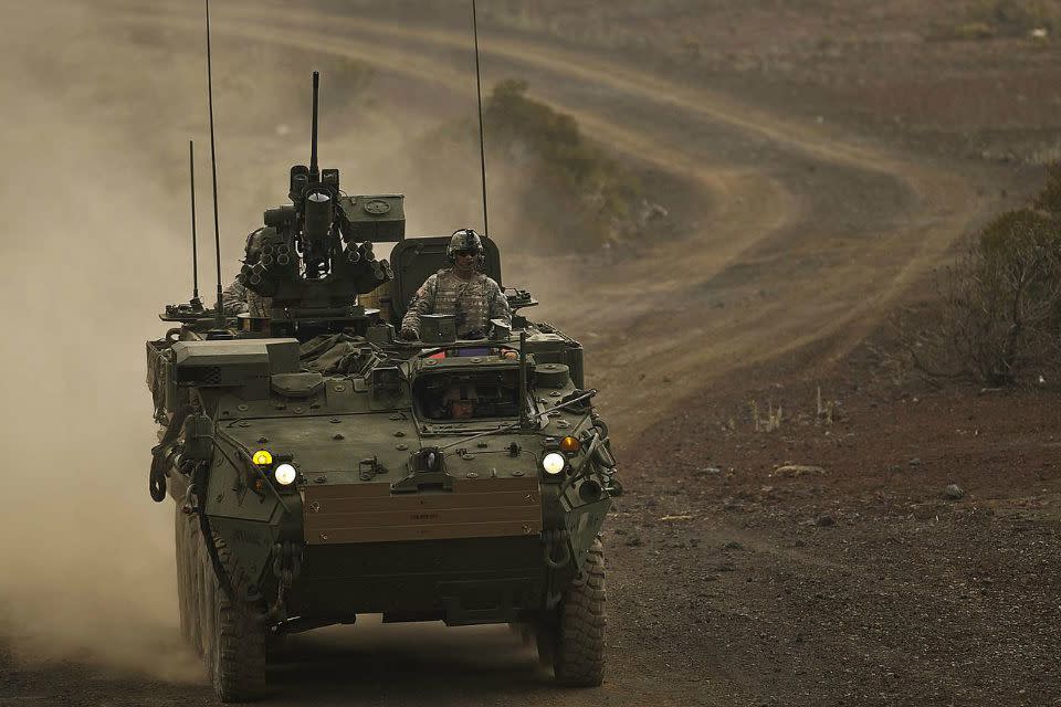 Stryker Armored Fighting Vehicles