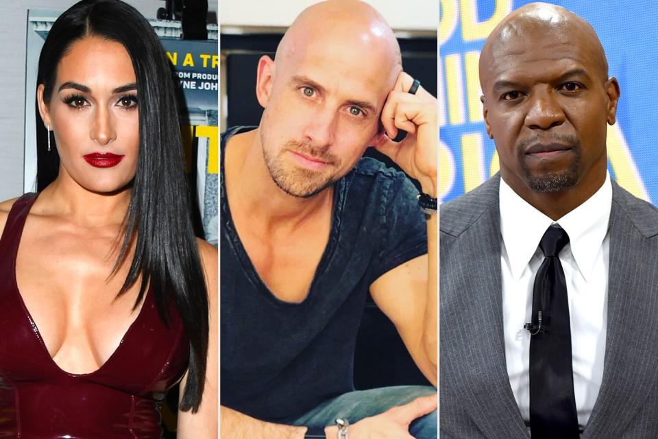 Nikki Bella, Terry Crews, Jonathan Goodwin