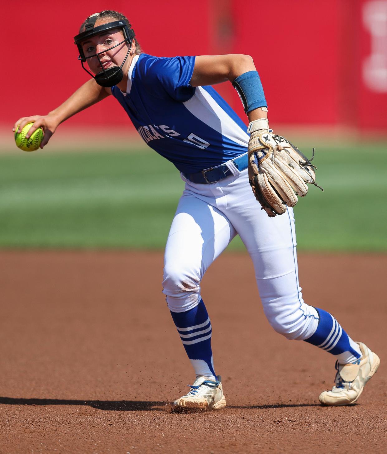 Oshkosh West's Braelee Jodarski batted .398 with six home runs and 36 RBI last season.