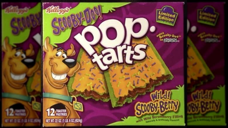 A box of Scooby Doo Pop-Tarts