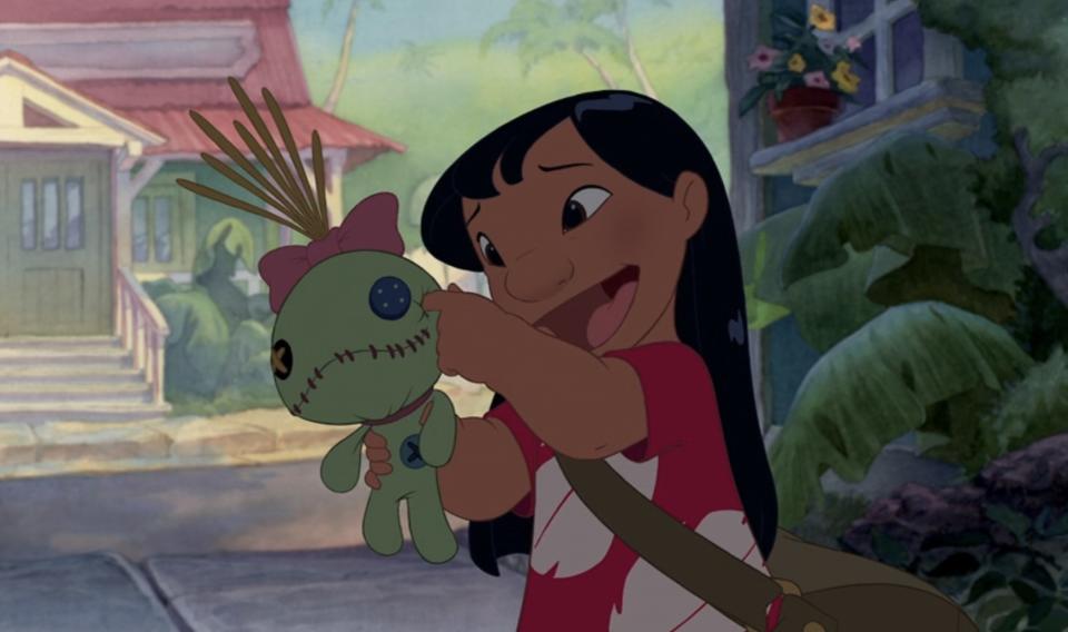 Lilo and her doll Scrump