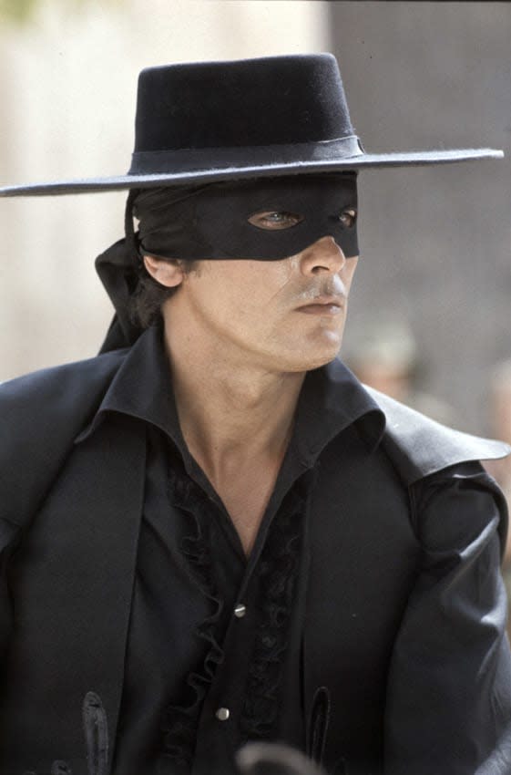 Alain Delon convertido en El Zorro