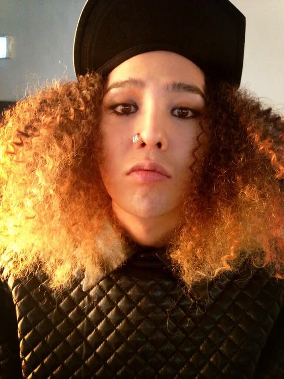 g dragon orange hair