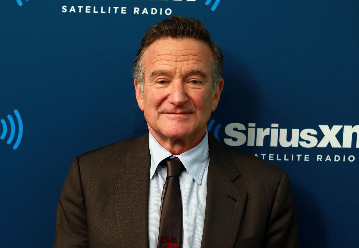 Robin Williams has been remembered by his son on his 70th birthday. (Photo by Robin Marchant/Getty Images)