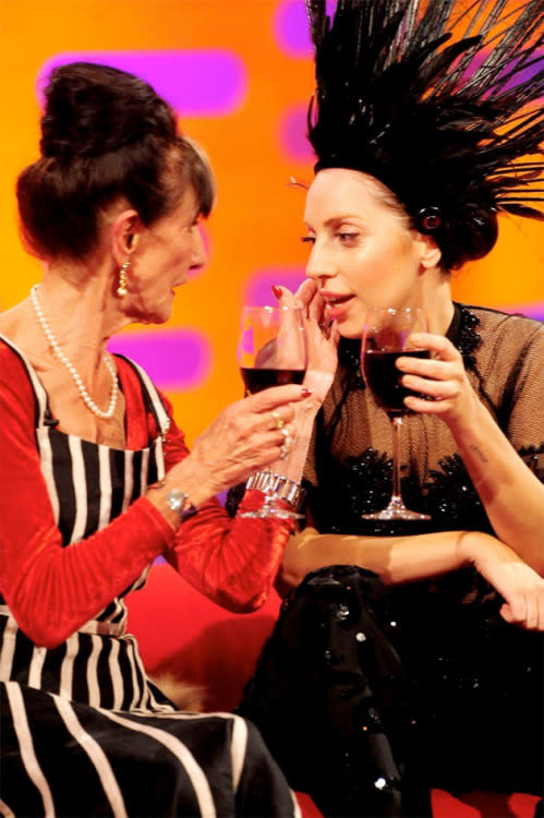 Lady Gaga and June Brown