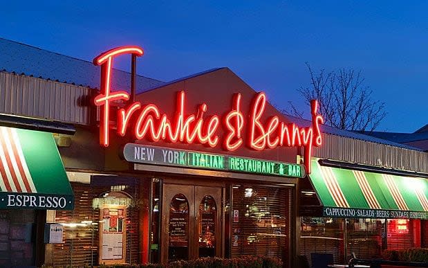 Frankie & Benny's is just one of a number eateries within Restaurant Group's portfolio