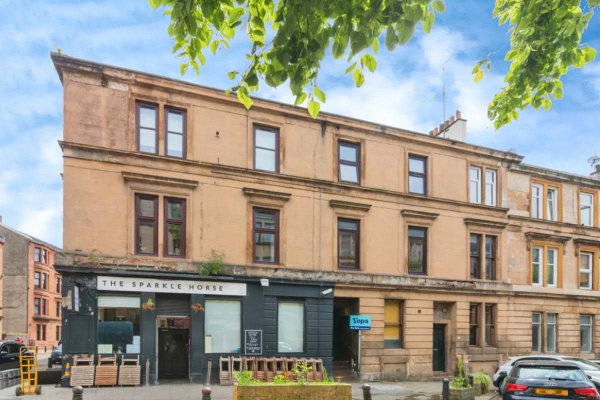 Offers over £110k are being considered for the Partick property <i>(Image: Zoopla)</i>