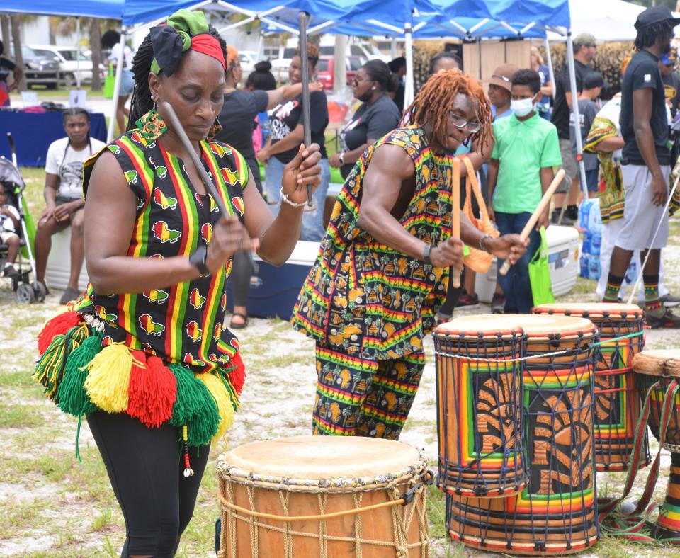 Drum Luv performed at a previous Juneteenth celebration at Riverview Park in Melbourne.