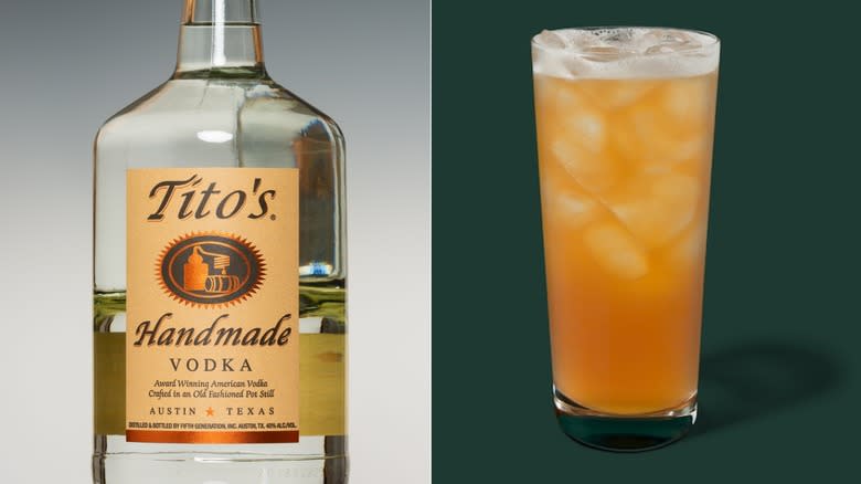 Titos and Black Tea Lemonade