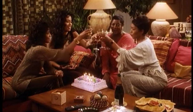 Screenshot:  Waiting to Exhale