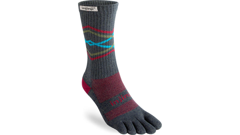 Injinji Trail Midweight Crew hiking sock