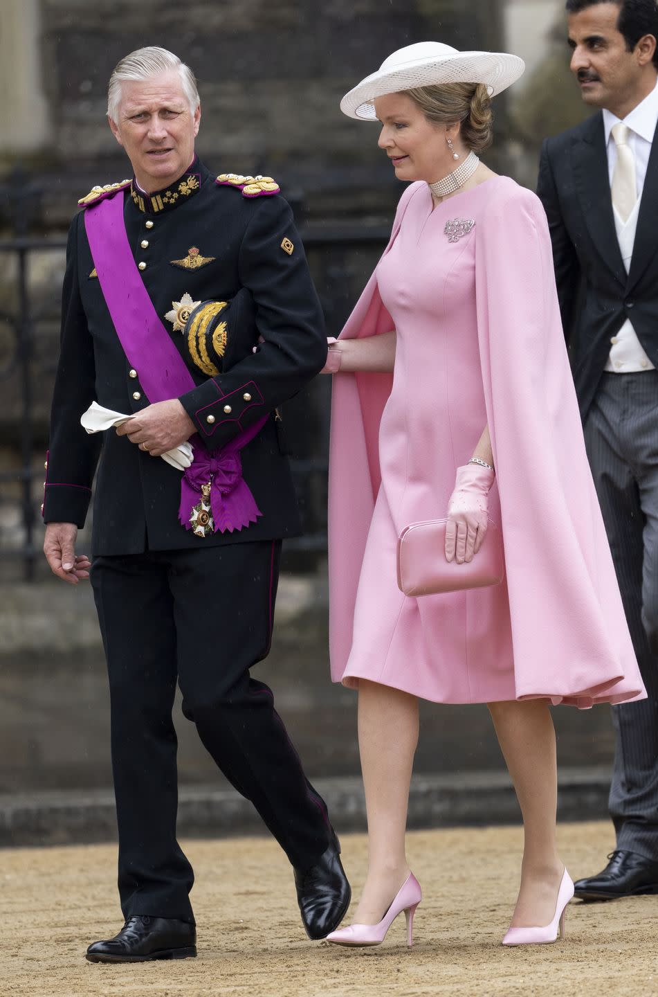 their majesties king charles iii and queen camilla coronation day