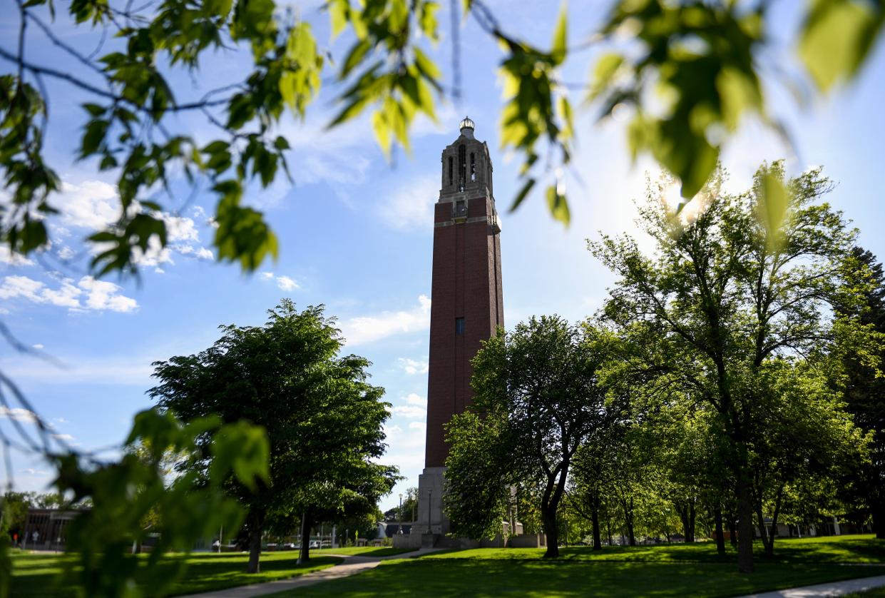 South Dakota State University campus is seen on Wednesday, May 27, 2020 in Brookings, S.D. 