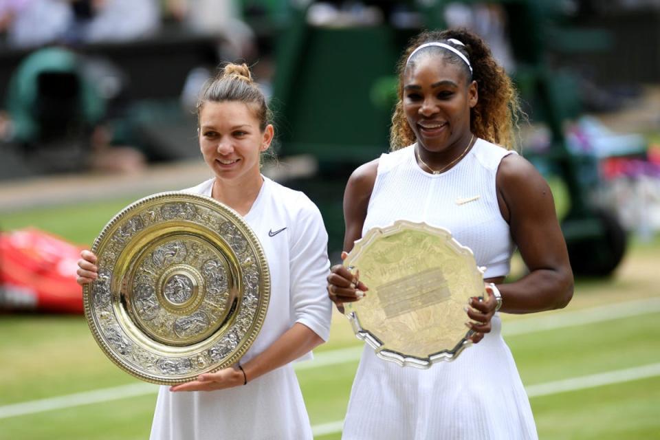 Halep defeated Serena Williams to win Wimbledon in 2019 (Getty Images)