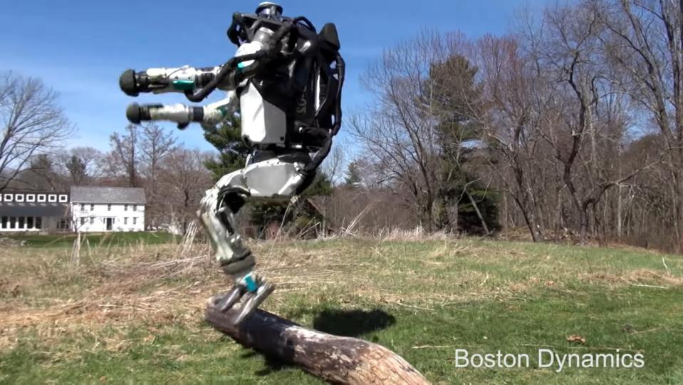 While the NFL draft is already over, the Boston Dynamics Atlas robot is