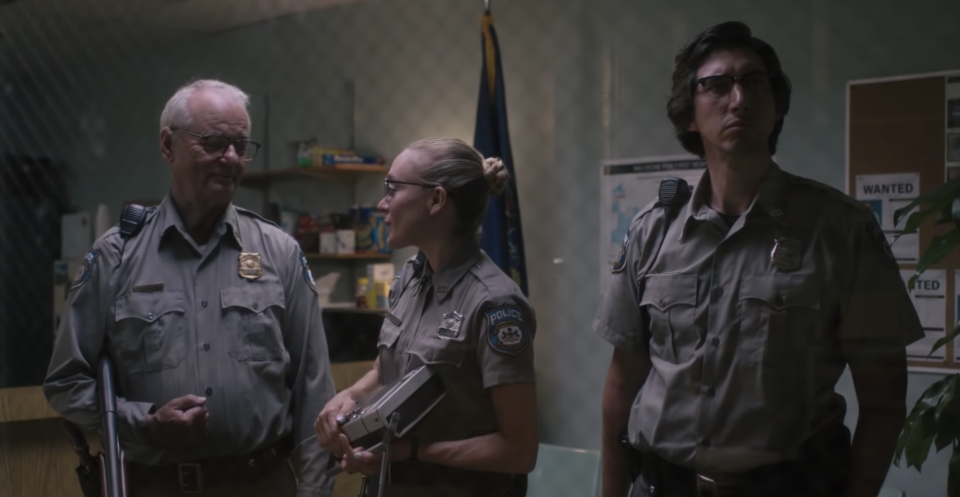 Bill Murray, Adam Driver, Chloe Sevigny in The Dead Don't Die (Focus)