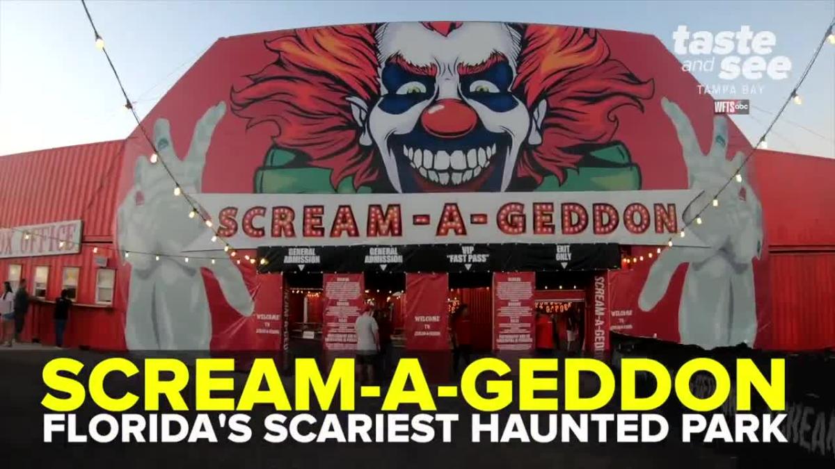 ScreamAGeddon Florida's scariest haunted park Taste and See Tampa Bay