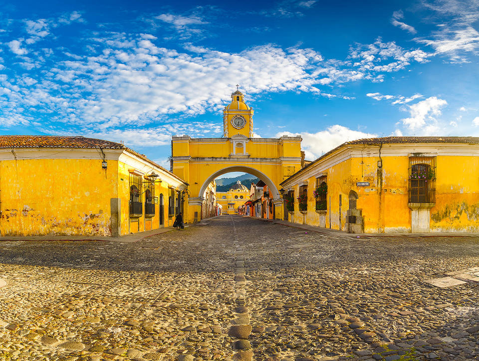 Stroll around Antigua and visit the churches