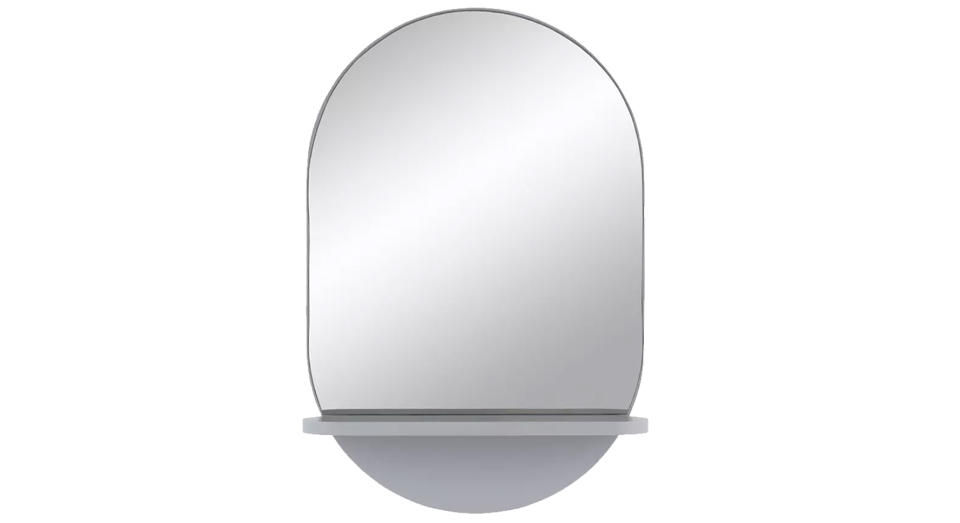 Habitat Freja Mirror with Shelf