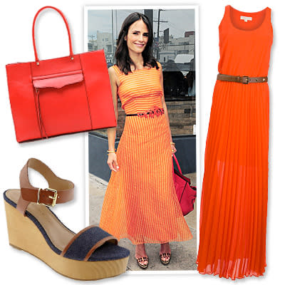 OUTFIT 1: The Bold Maxi