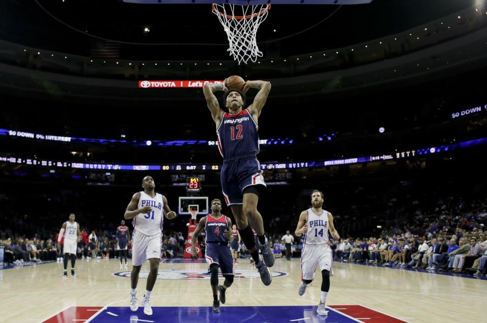 Swingman Kelly Oubre Jr. will look to take flight in Year 2. (AP)