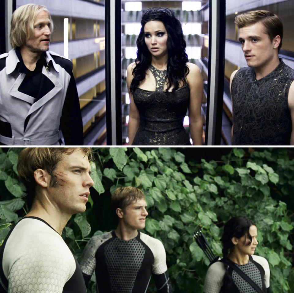 Screenshots from "Catching Fire"