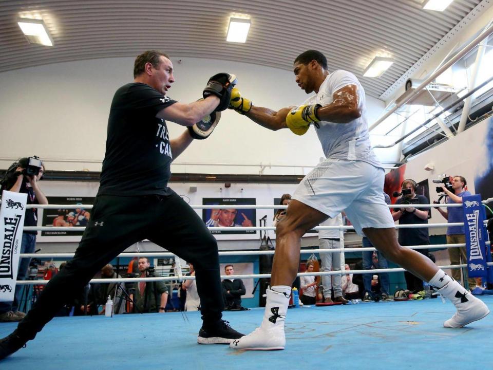 Joshua is dialling up his preparations for Parker (Getty)