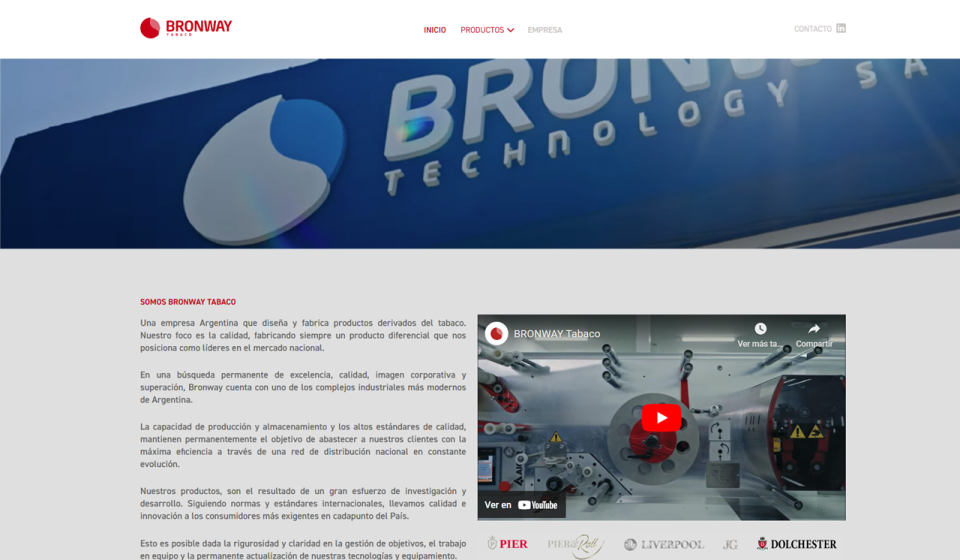 Bronway se presenta como una empresa 