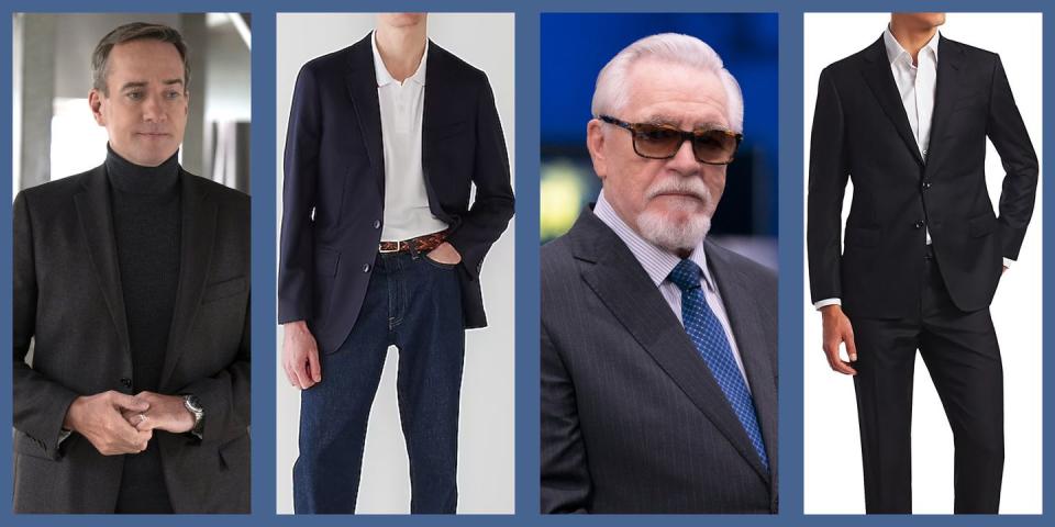 Succession Style: Men's Power Blazers That Will Make You Look Like a  Billionaire