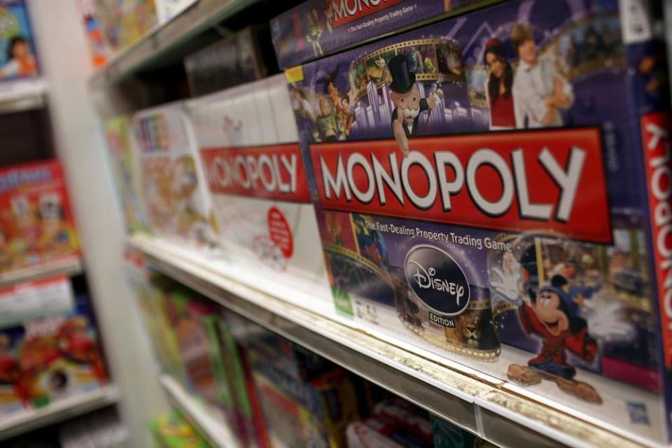 Hasbro produit, notamment, le Monopoly. - Spencer Platt - AFP