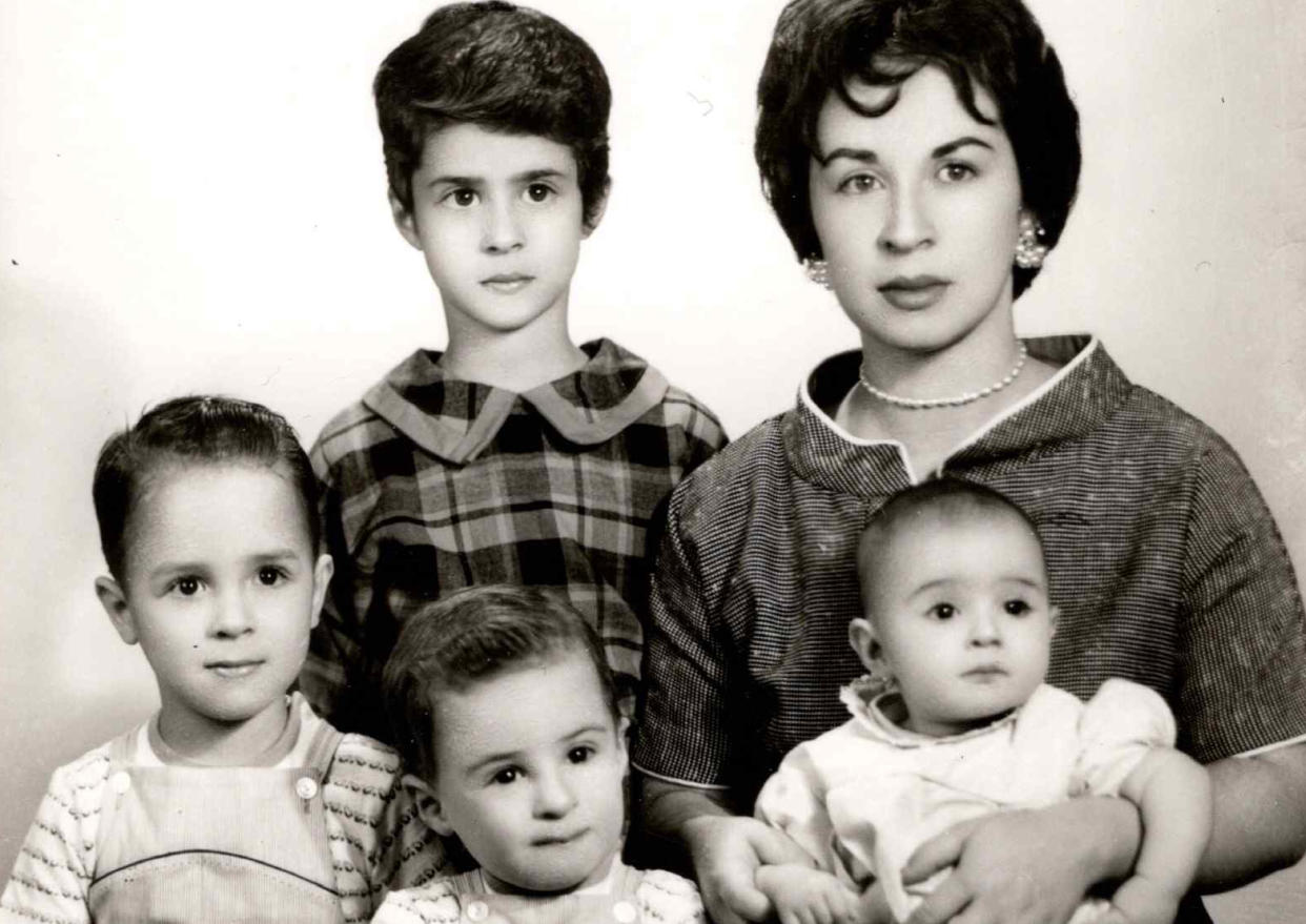 Maria Hinojosa and members of her family circa 1962. (Courtesy Maria Hinojosa)