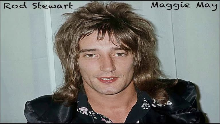 Rod Stewart en sus inicios como solista